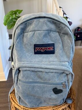 Jansport Light Blue Right Pack Expressions Blue Corduroy Suede
